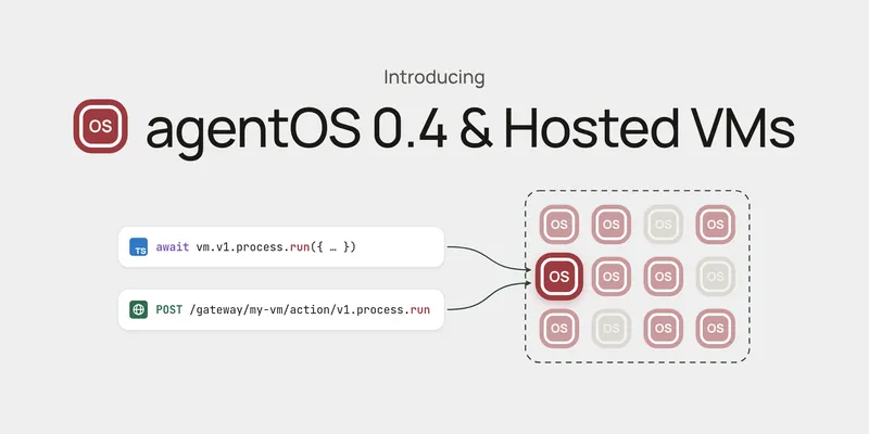 Introducing agentOS 0.4 & Hosted VMs